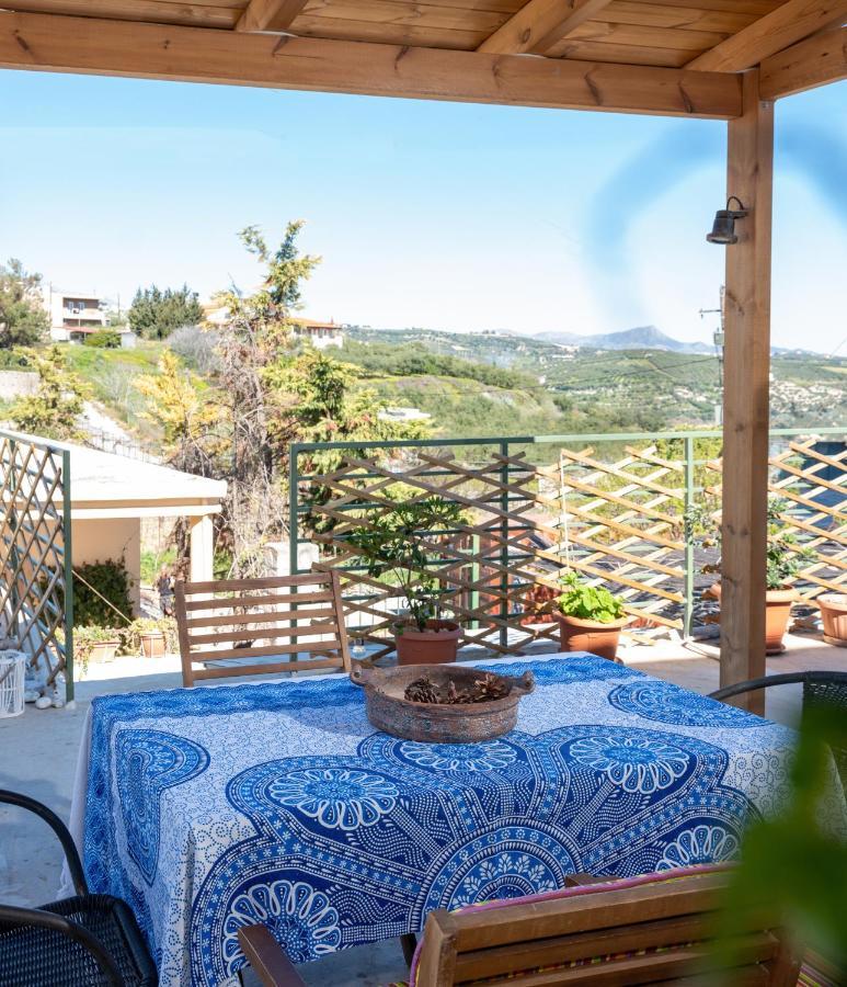 Ferienwohnung Cozy Studio In Dafnes Near To Heraklion Dhafnes Exterior foto