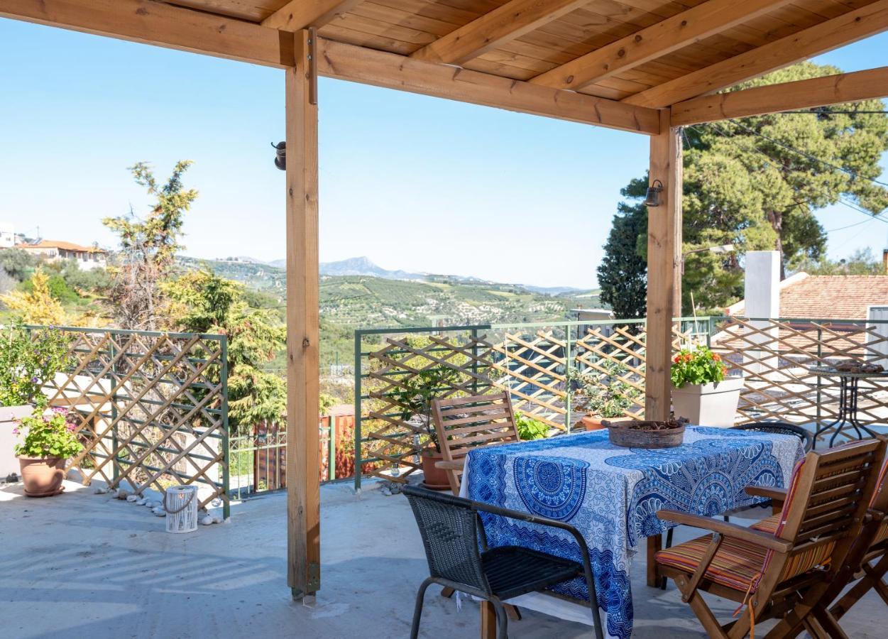 Ferienwohnung Cozy Studio In Dafnes Near To Heraklion Dhafnes Exterior foto
